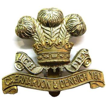 Caernarvon And Denbigh Yeomanry Cap Badges - main image