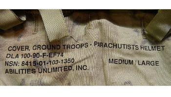 American Vintage Choc Chip US Desert Helmet Cover - main image