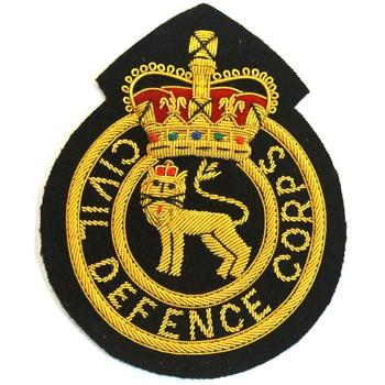Civil Defence Blazer Badge - main image