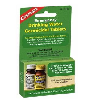Aqua water Purification Tablets with Neutraliser - main image