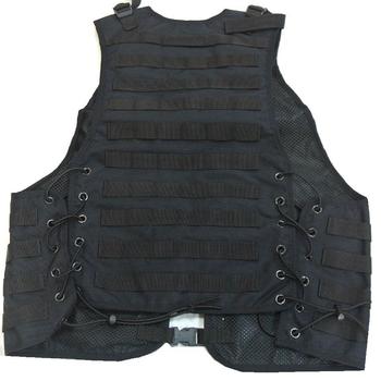 CQC Black Tactical Molle Assault Vest - main image