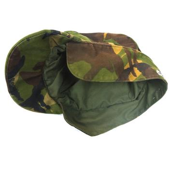 Crap Hat  Older style Heavier fabric Woodland Camo Combat Cap British Army - main image