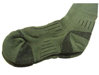 Cotton Coolmax Socks Highlander Coolmax Crusader Socks Black Or Olive (SOC082) - main image