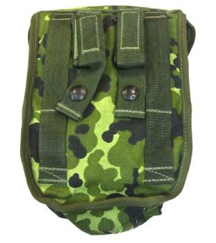 Danish M96 HMAK Woodland Flecktarn 3 colour Camo PLCE Pouch Water bottle pouch, New  - main image