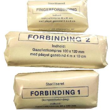 Vintage Danish First Aid/Bandage Medic Kit Bag With Contents And Shoulder Bag - main image