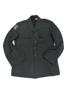 Danish Civil Defence Grey Tunic 1980`s Era - main image