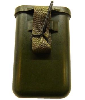 U.S. Army Decontamination box - Useful Storage box with clip down lid - main image