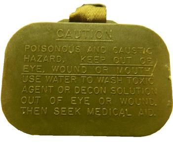 U.S. Army Decontamination box - Useful Storage box with clip down lid - main image