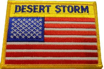 US Army Desert Storm Badge - main image