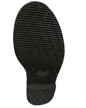 black leather flight boots - main image