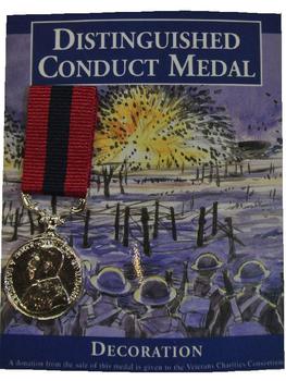 Mini Medal - Good Conduct, And Valour - main image