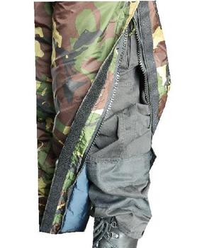 Quilted Lined All In One Deck Crew Woodland Camo DPM padded Water Resistant coverall / suit - New - main image