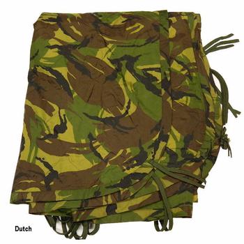 Poncho Liner Ranger Blanket - Woodland US / Dutch DPM Camo Poncho Liner, Used / Super Grade - main image