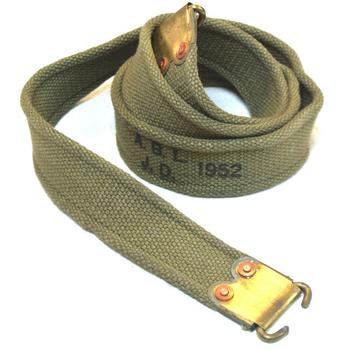 WWII Enfield Sling War Time  / Post War 37 Pattern Khaki Rifle Carry Strap Sling - main image