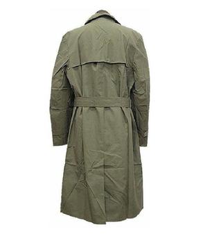 Vintage 1980`s East German Military Issue Trench Coat - main image