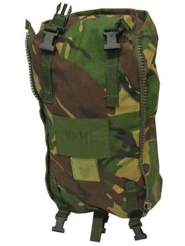 PLCE Side Pouch Woodland DPM Single Rocket Daypack Used Grade Genuine British Military Issue - main image
