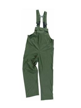 Bib And Brace Fully Waterproof And Breathable Olive Flexible Tricot - main image