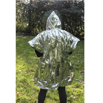 Foil Hypothermia Emergency Poncho - main image