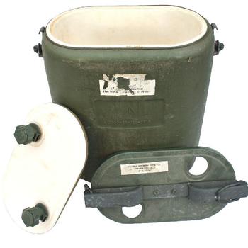 Norwegian Food flask Container British army insulated food Container and Spares - main image