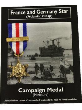 Miniature Medal France And Germany Star - main image