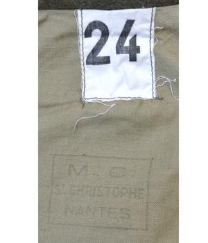 French Army Wartime Style Khaki Wool Battledress - main image