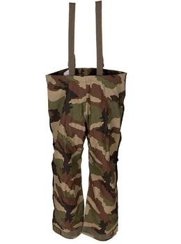 French Camo Goretex Trousers Army Issue Gore-tex Bib Brace Over Trousers New / Used - main image