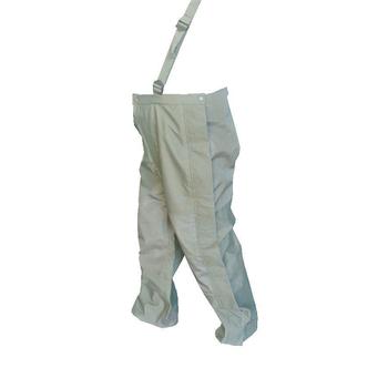 Olive Green French Military Issue Gore-tex Full Zipped Over Trousers  - main image