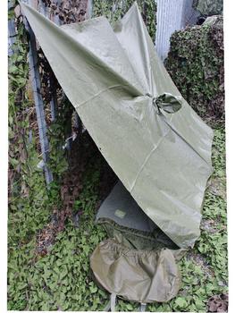 Poncho Olive Green French Military Issue Poncho - main image
