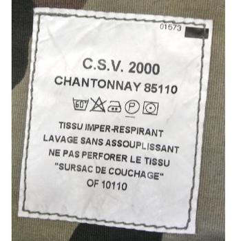 French Woodland Camo Bivvy Bag Waterproof Sleeping Bag Outer - main image