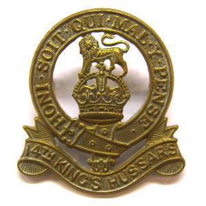 14th Hussars Cap Badge - main image