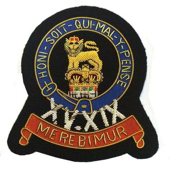 15th 19th Hussars Blazer Badge - main image