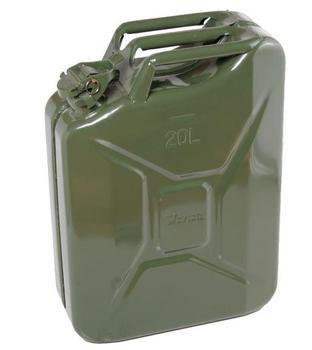 Jerry Can New Quality Made 20 Litre Green Metal Jerry Can - main image