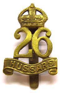 Cap badge Of The 26th Hussars - main image