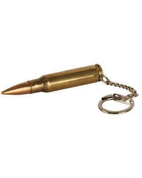Bullet Keyrings Assorted Bullet Keyring 9mm 7.56 And 5.56 - main image