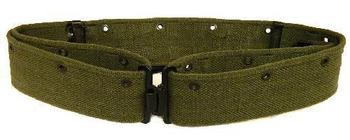 Webbing Belt, 44 Pattern Web Belt - Olive Green 44 pattern style belt - main image