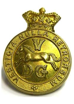 5th Dragoon Guards Cap badge (Centre Horse) - main image