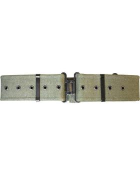 58 Pattern Webbing Belt Military Army Style Olive Green Strong Webbing Belt, New - main image