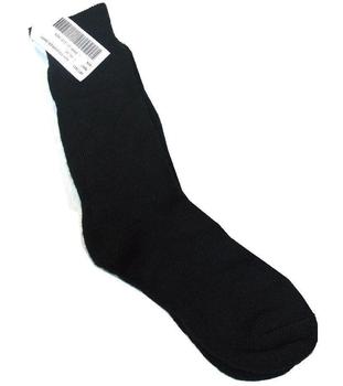 Military Issue 66% Superwash Black Wool Socks - main image