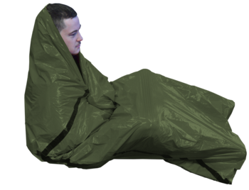 Bad Weather Bag Orange / Olive Green BCB Bad Weather Lightweight Micro Survival Bag - main image