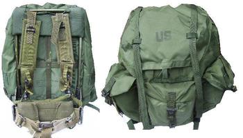 Alice Bag Genuine US Military Issue Large Alice Combat Field Pack Complete With Frame - main image