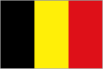 Belgium Flag 5ft x 3ft Polyester - main image