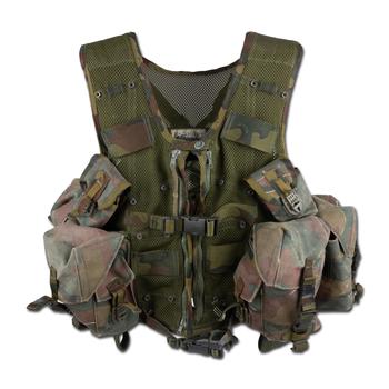 Belgium Jigsaw Camo Combat Tactical Assault Vest Belgian Combat Vest - main image