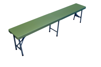 Folding Bench Genuine Army Military issue BCB General service Fold Flat Benches, New - main image