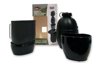 Black Crusader Multi Fuel Cooking System With Black Crusader Pouch ~ CN023 - main image