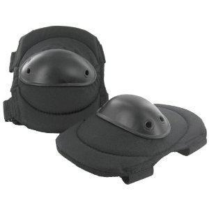 Black Elbow Pads, New Black Flexible Elbow Pads Pack of 2 - main image