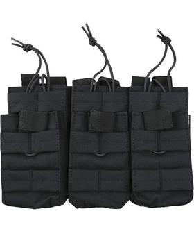 Black Triple Mag Pouch Tactical Molle Duo Magazine Pouch - main image