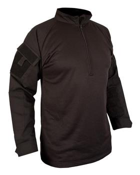 Black Special Ops UBACS Ripstop / Fleece Tactical Zip Neck Fleece, New - main image