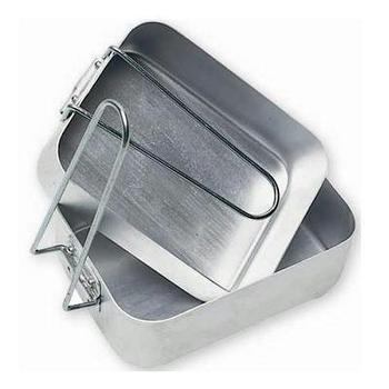 MOD Mess Tins Brand New Genuine British Military Issue Alloy Pan Mess Kit Set - main image