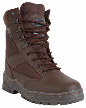 Cadet Set - Brown Patrol Boots Fabric And Leather, Socks And Twisters - main image