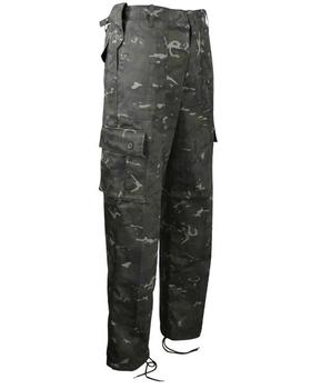 Black BTP combat trousers - main image